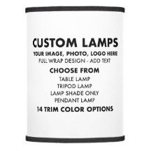 Custom personalized POLYESTER Lampshade