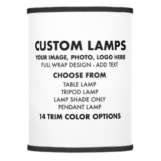 Custom personalized POLYESTER Lampshade
