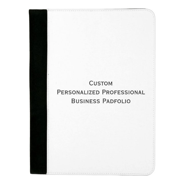 Custom Personalized Professional Business Padfolio (Front)