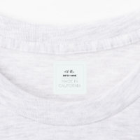 custom personalized quilt label