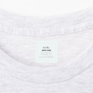 custom personalized quilt label