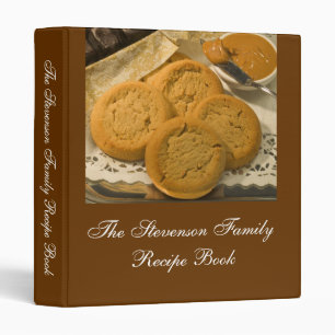 Custom Personalized Recipe Book Binder
