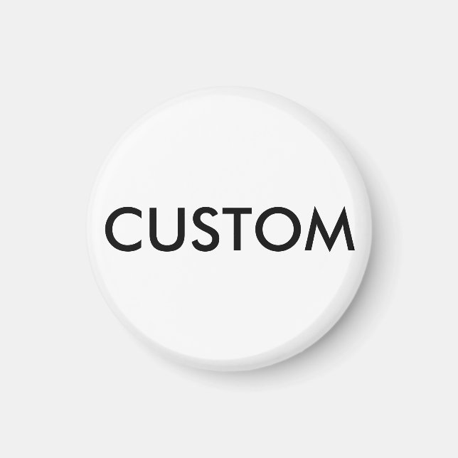 Custom Personalized Refrigerator Magnet Blank (Front)