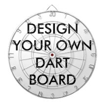 Custom Personalized Regulation Dartboard & 6 Darts