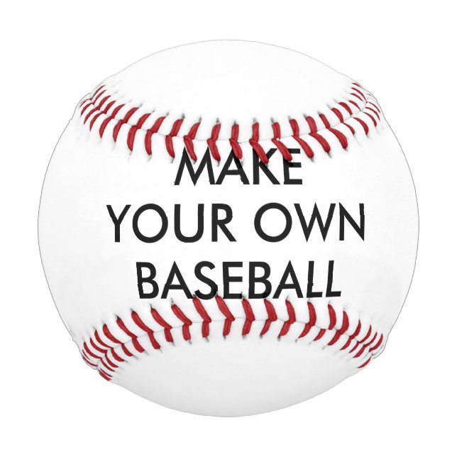 Custom Personalized Regulation Size Baseball (Front)