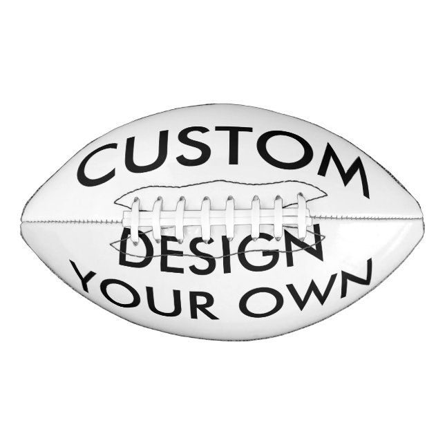 Custom Personalized Regulation Size Football (Front)