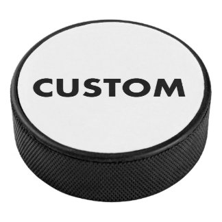 Custom Personalized Regulation Size Hockey Puck