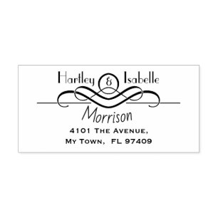 Custom Personalized Return Address Self-inking Stamp