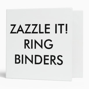Custom Personalized Ring Binder Blank Template