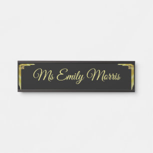 Custom Personalized Room Office Door Name  Sign