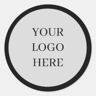 Custom Personalized Round Business Logo Stickers