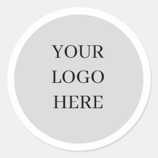 Custom Personalized Round Business Logo Stickers