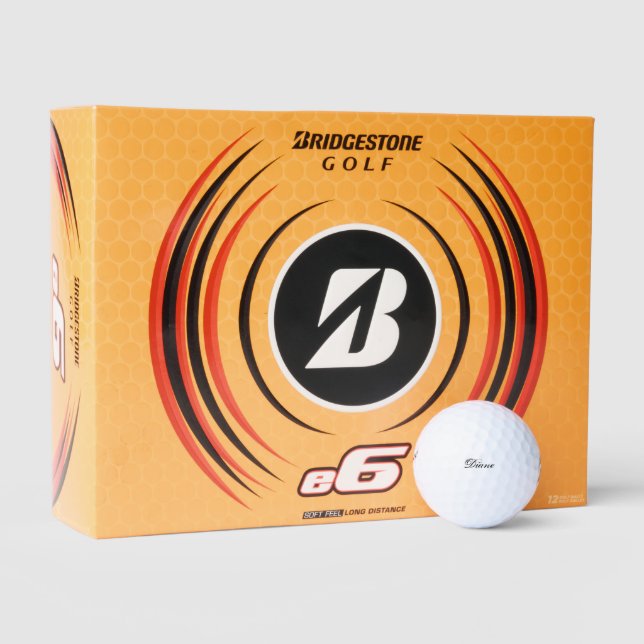 Custom Personalized Script Name Golf Balls (Packaging)