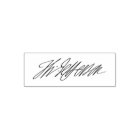 Custom Personalized Self Inking Signature Stamp