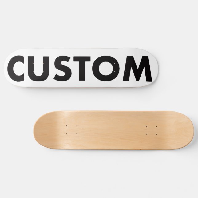 Custom Personalized Skateboard Deck 7.875" (20cm) (Horz)