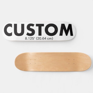 Custom Personalized Skateboard Deck 8.125" 20.64cm