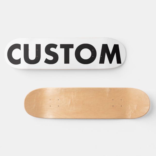 Custom Personalized Skateboard Deck 8" (20.32 cm) (Horz)