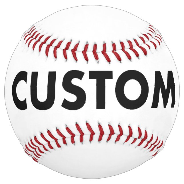 Custom Personalized Softball Regulation Size (Front)