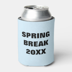 Custom Personalized Spring Break [Year]  Can Cooler