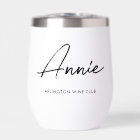 Custom Personalized Supper, Wine or Book Club