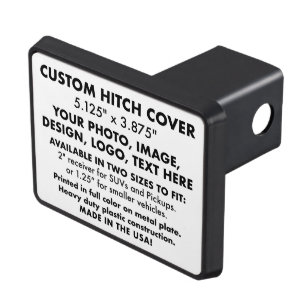 Custom Personalized SUV, RV, Truck Hitch Cover 2"