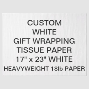 Custom Personalized Thick Tissue Wrapping Paper