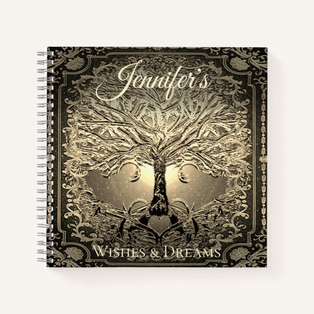 Custom Personalized Tree of Life Journal (Front)