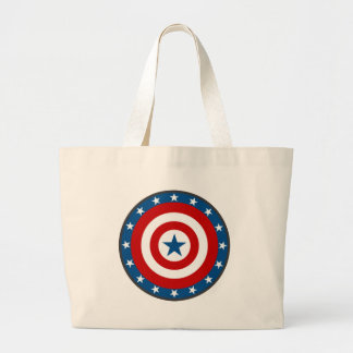 Custom Personalized USA Bullseye Totes