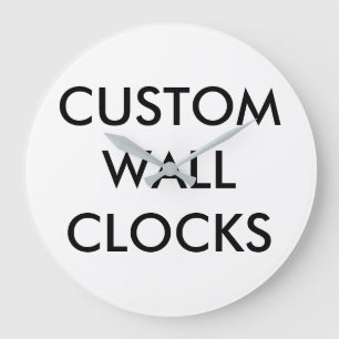 Custom Personalized Wall Clock Blank Template