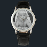 Custom Personalized Watch<br><div class="desc">custom made individual wrist watch .. many styles and colours to choose from .. personalize with your own image / photo to make it yours .. watches from Ricaso</div>