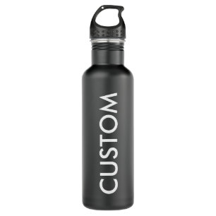 Custom Personalized Water Bottle Blank Template