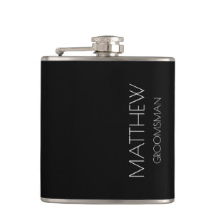 Custom / Personalized Wedding Party Gift Hip Flask
