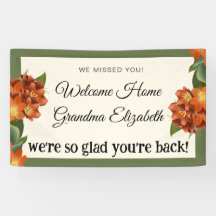 Custom Personalized Welcome Home Sign