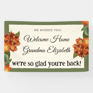 Custom Personalized Welcome Home Sign