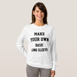 Custom Personalized Women's LONG SLEEVE T-SHIRT