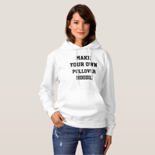 Custom Personalized Women's PULLOVER HOODIE