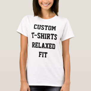 Custom Personalized Women's RELAXED FIT T-SHIRT