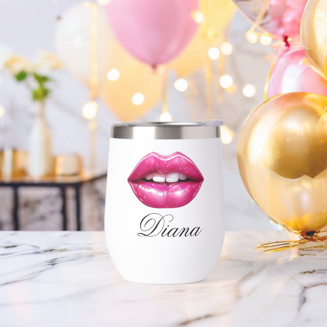 Custom Personalized Your Name Lips  (Bachelor Party)