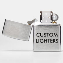 Custom Personalized Zippo Lighter Blank Template