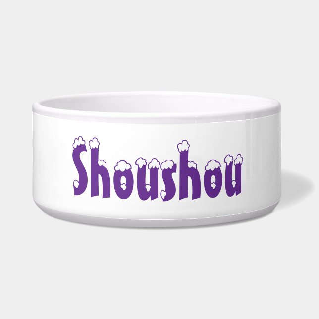 Custom pet bowl (Front)