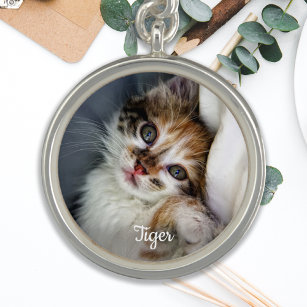 Custom Pet Cat Dog Lover Create Your Own Photo Charm