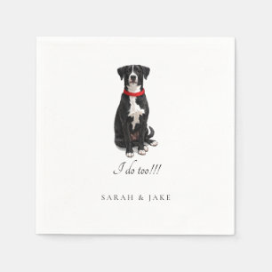 Custom Pet Custom Bruno Wedding Napkins