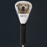 Custom Pet Dog Photo Golf Head Cover<br><div class="desc">Custom Pet Dog Photo Golf Head Cover. Replace the head photo of the dog with your own pet dog photo.</div>