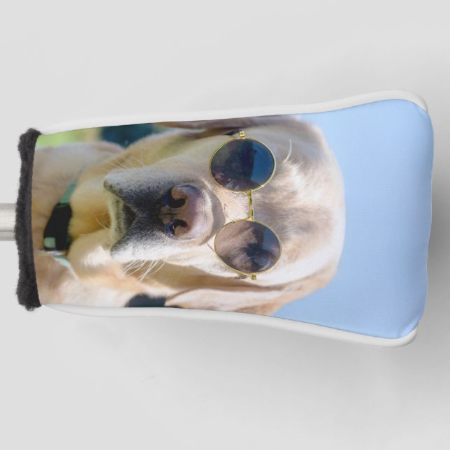 Custom Pet Dog Photo Personalized Golf Head Cover (Front)
