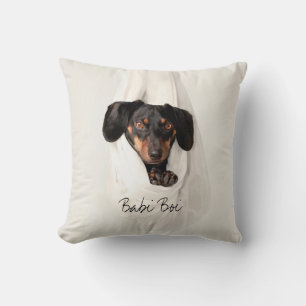 Custom Pet Dog Photo Throw Pillow