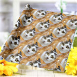 Custom Pet Family Photo Personalized Wrapping Paper<br><div class="desc">Upload a photo, and easily create your personalized wrapping paper. You can TRANSFER this DESIGN on other Zazzle products and adjust it to fit most of the Zazzle items. Standard Studio designs are made in high-resolution vector graphics for a professional print. Thank you for choosing our designs and stopping by...</div>