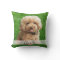 custom Pet Full Photo Pillow | Paw Print & hearts