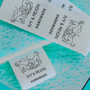  Custom Pet Icon Handmade by Sew on Labels  Grosgrain Ribbon