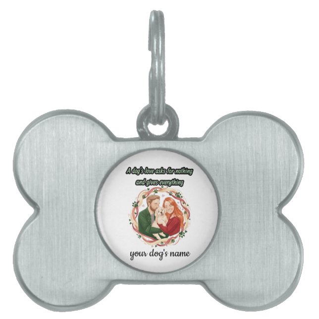 Custom Pet ID Tag (Front)
