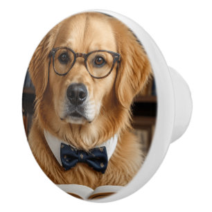 Custom Pet Image Personalized Design Ceramic Knob